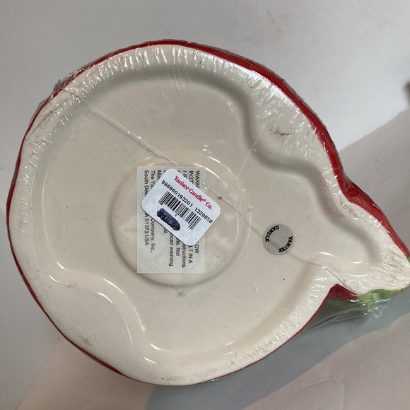 Yankee Candle Vintage Holiday Snowman Tart Warmer 1 Tea light 3 Melts RARE 6" T - Picture 13 of 14
